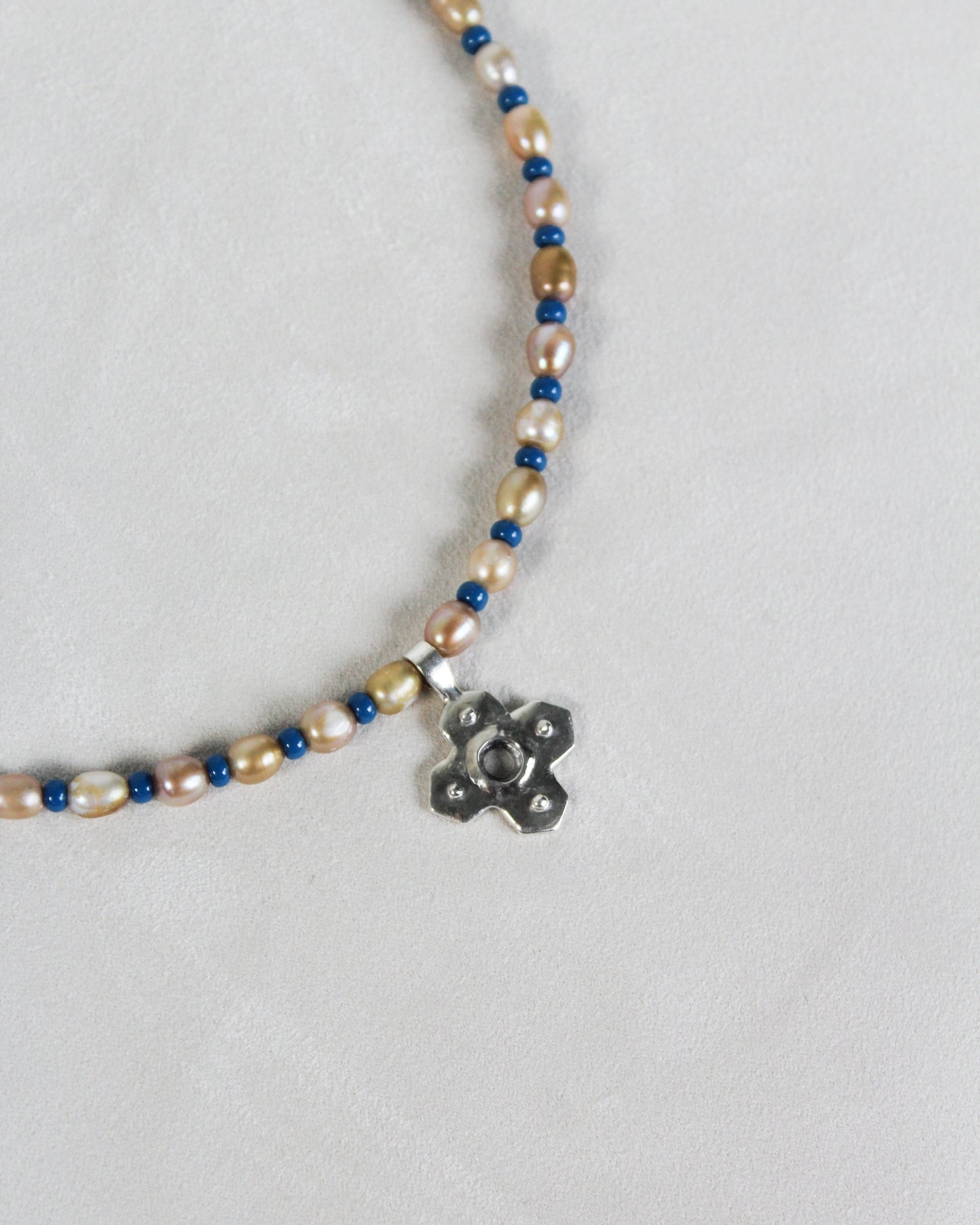 Azulejo beaded necklace