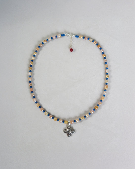 Azulejo beaded necklace