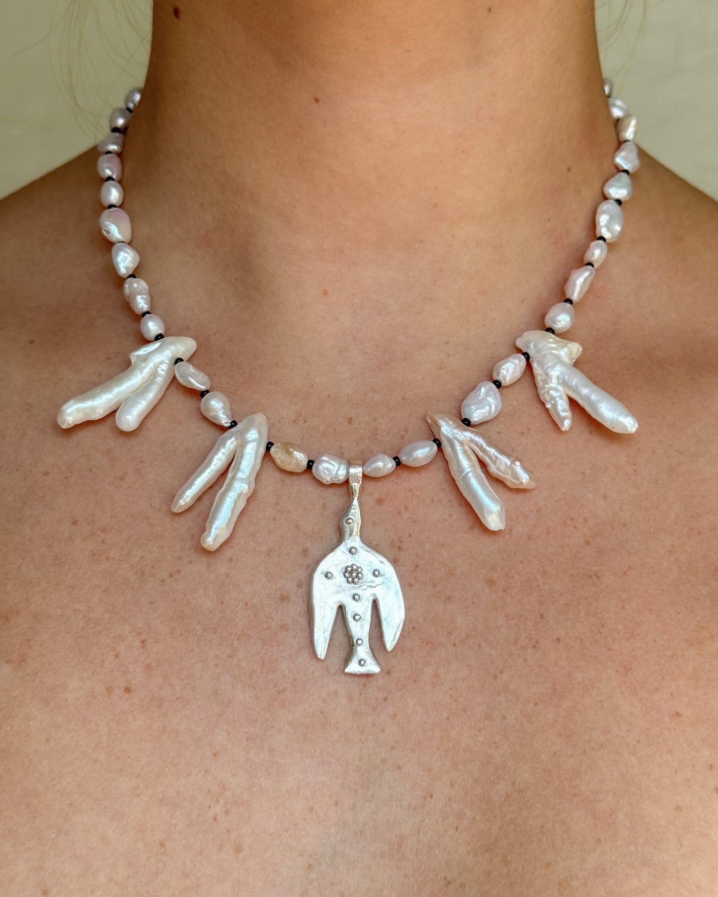 Aurora beaded necklace