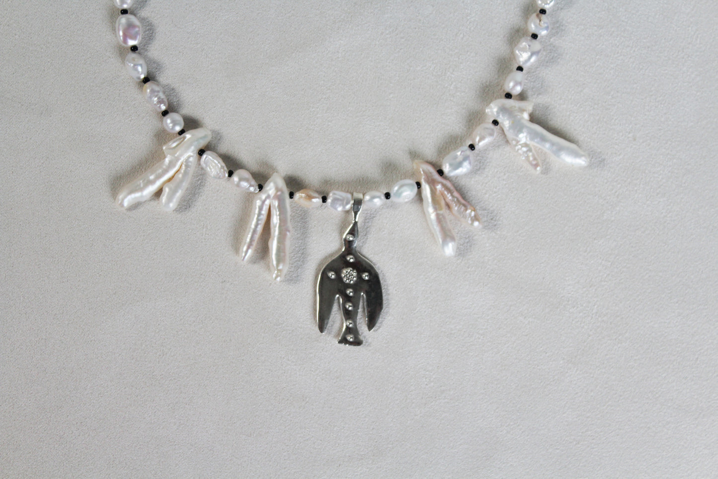 Aurora beaded necklace