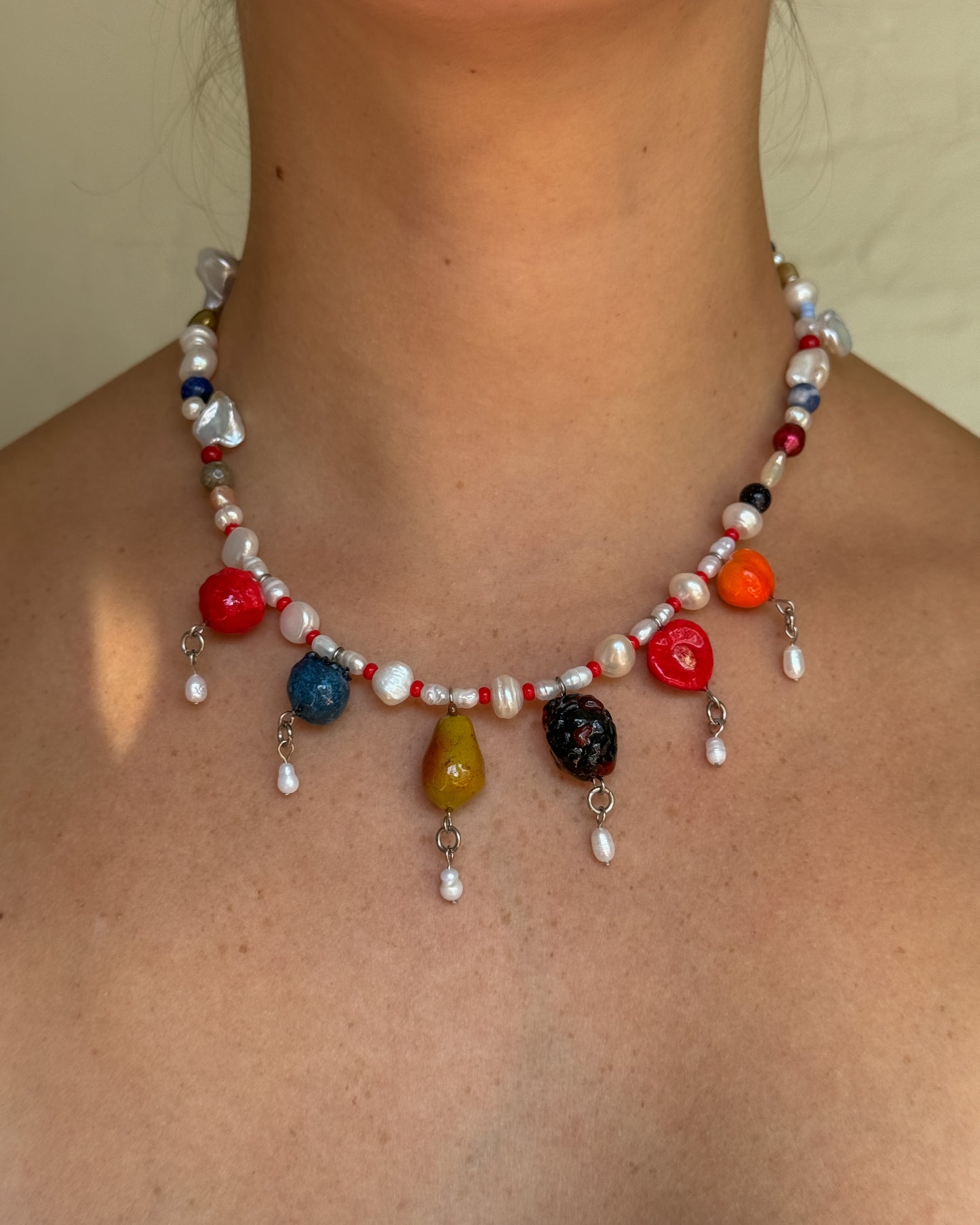 Fruit tree necklace