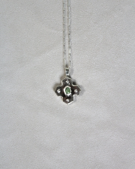 Tuile jade necklace