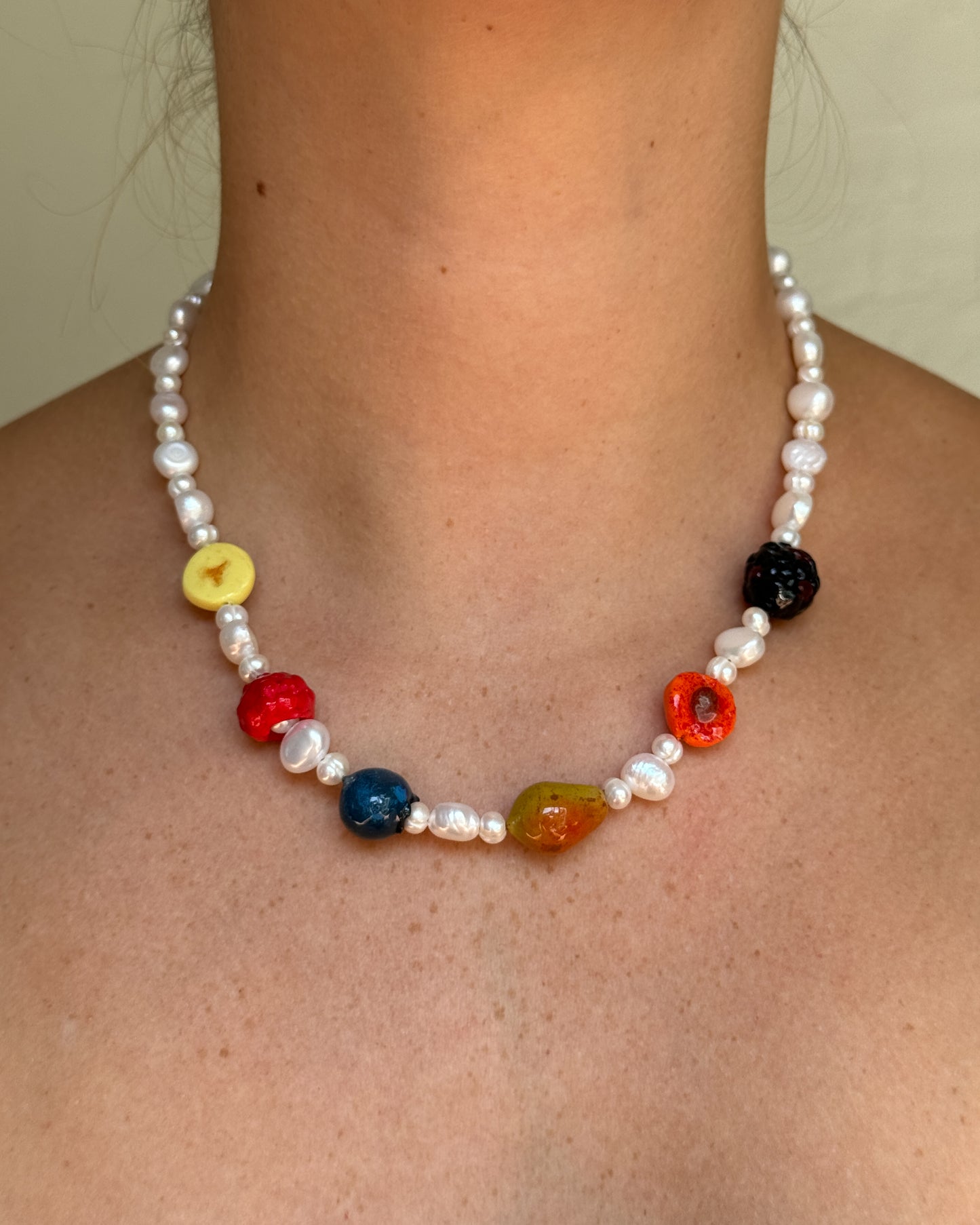 Blush necklace