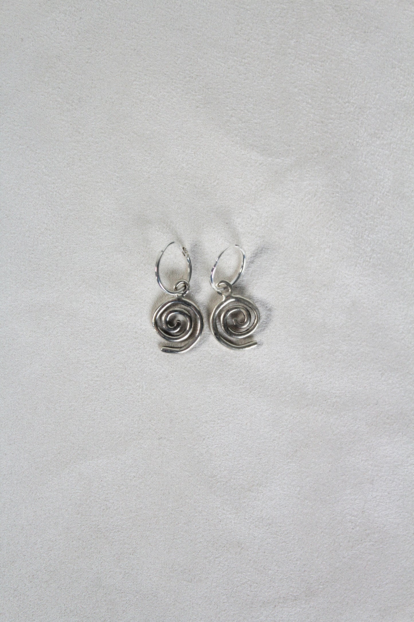 Spiral earrings