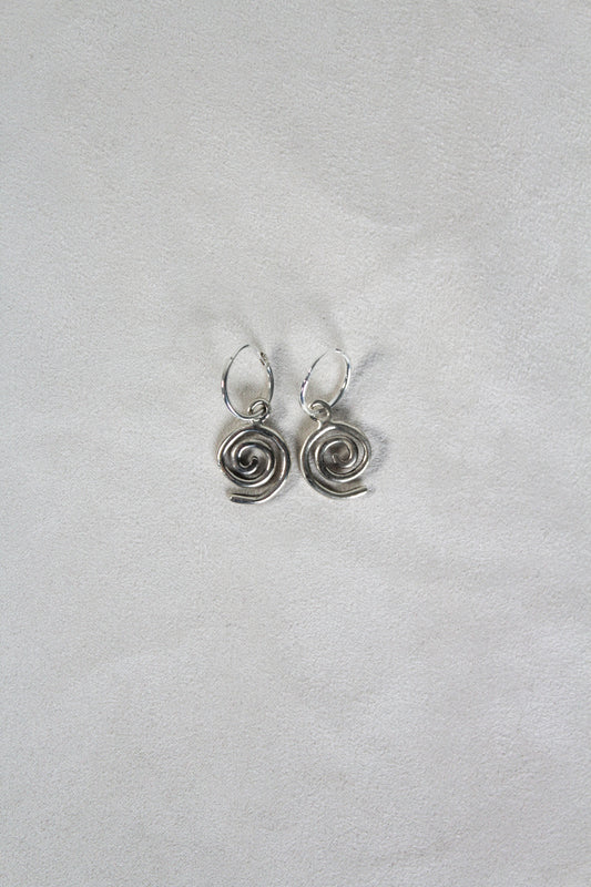 Spiral earrings