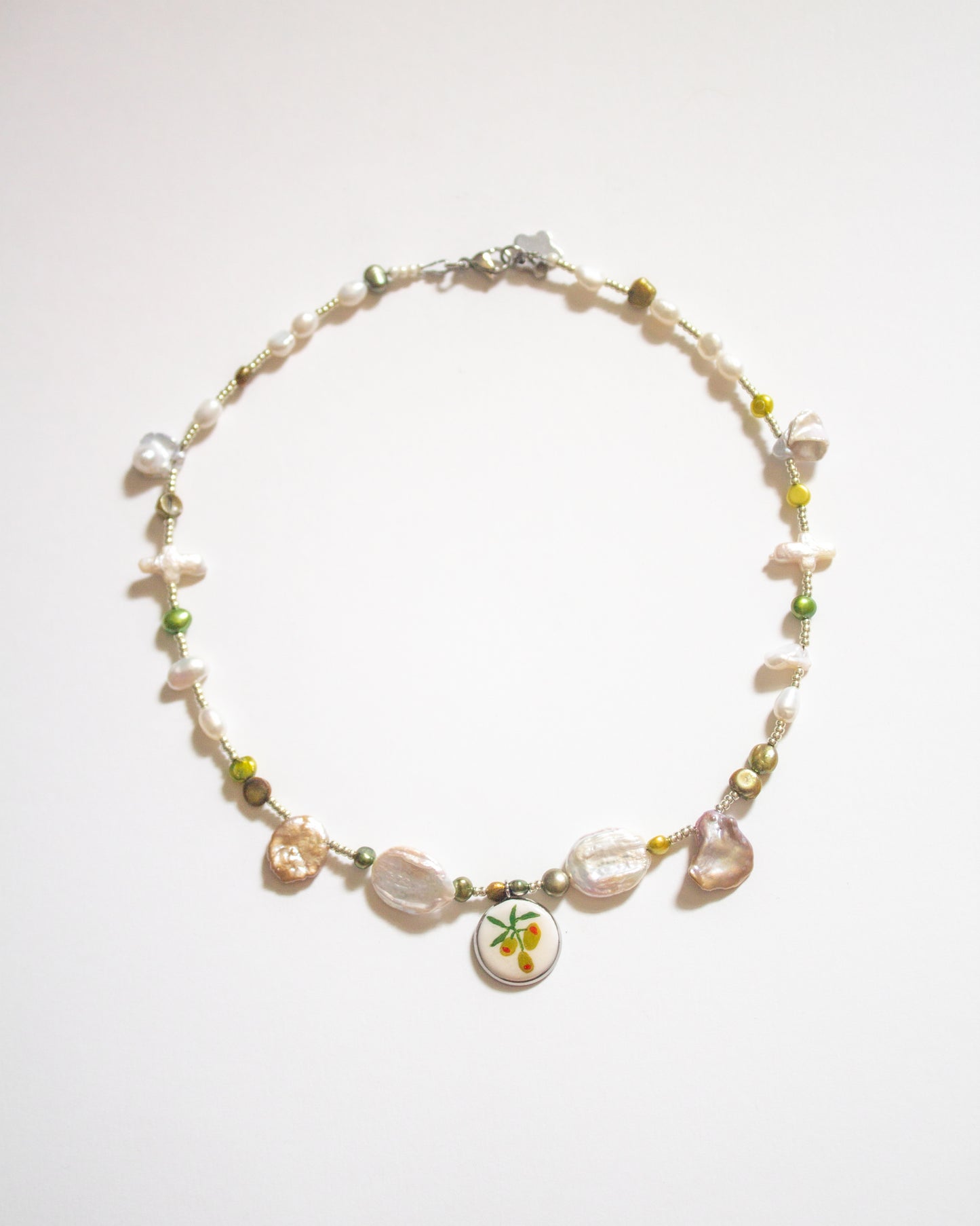 Olive tree necklace