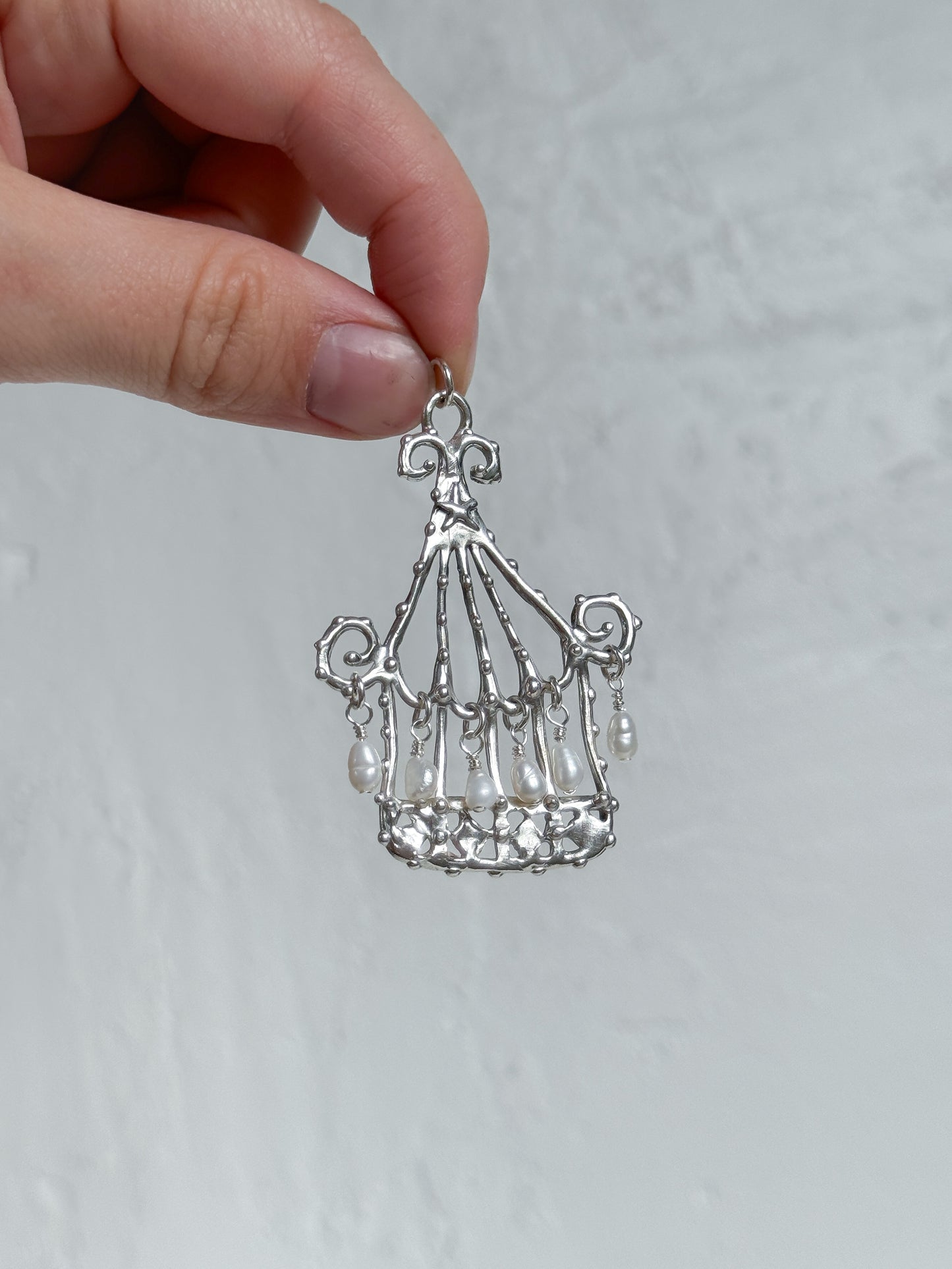 Tiny circus necklace