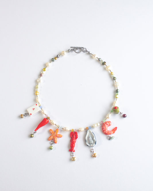 Seafood necklace