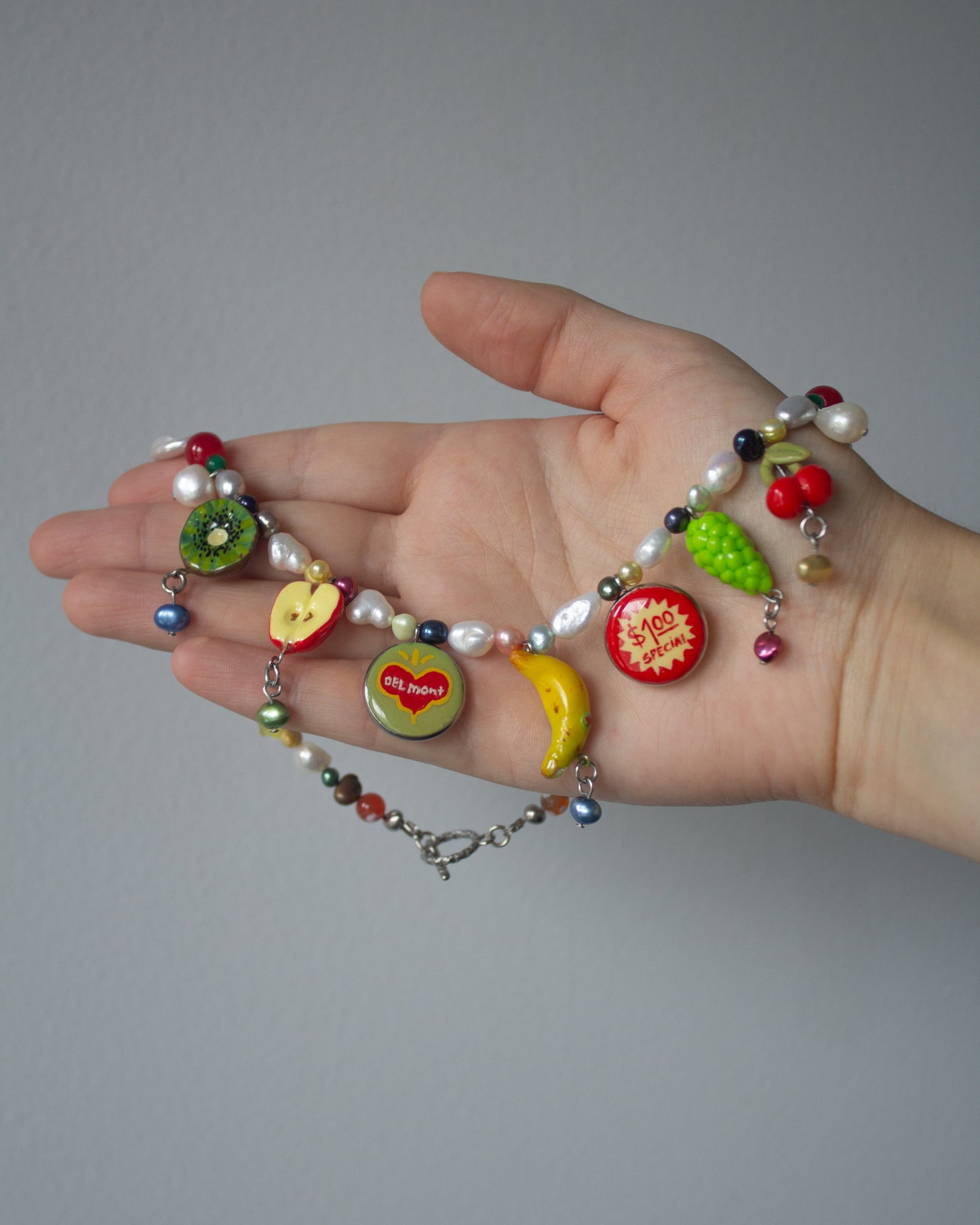 Fruit market necklace