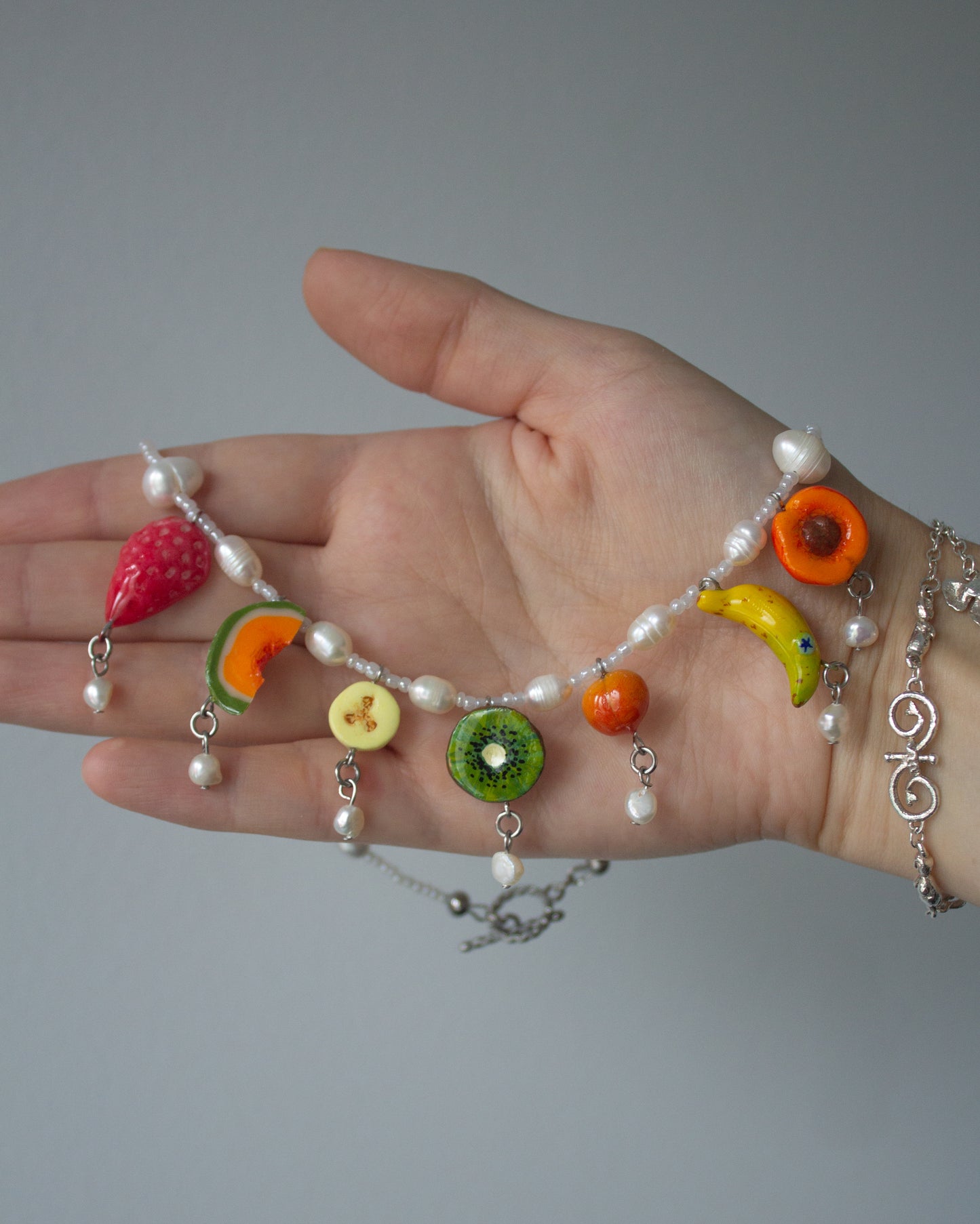 Fruit punch necklace