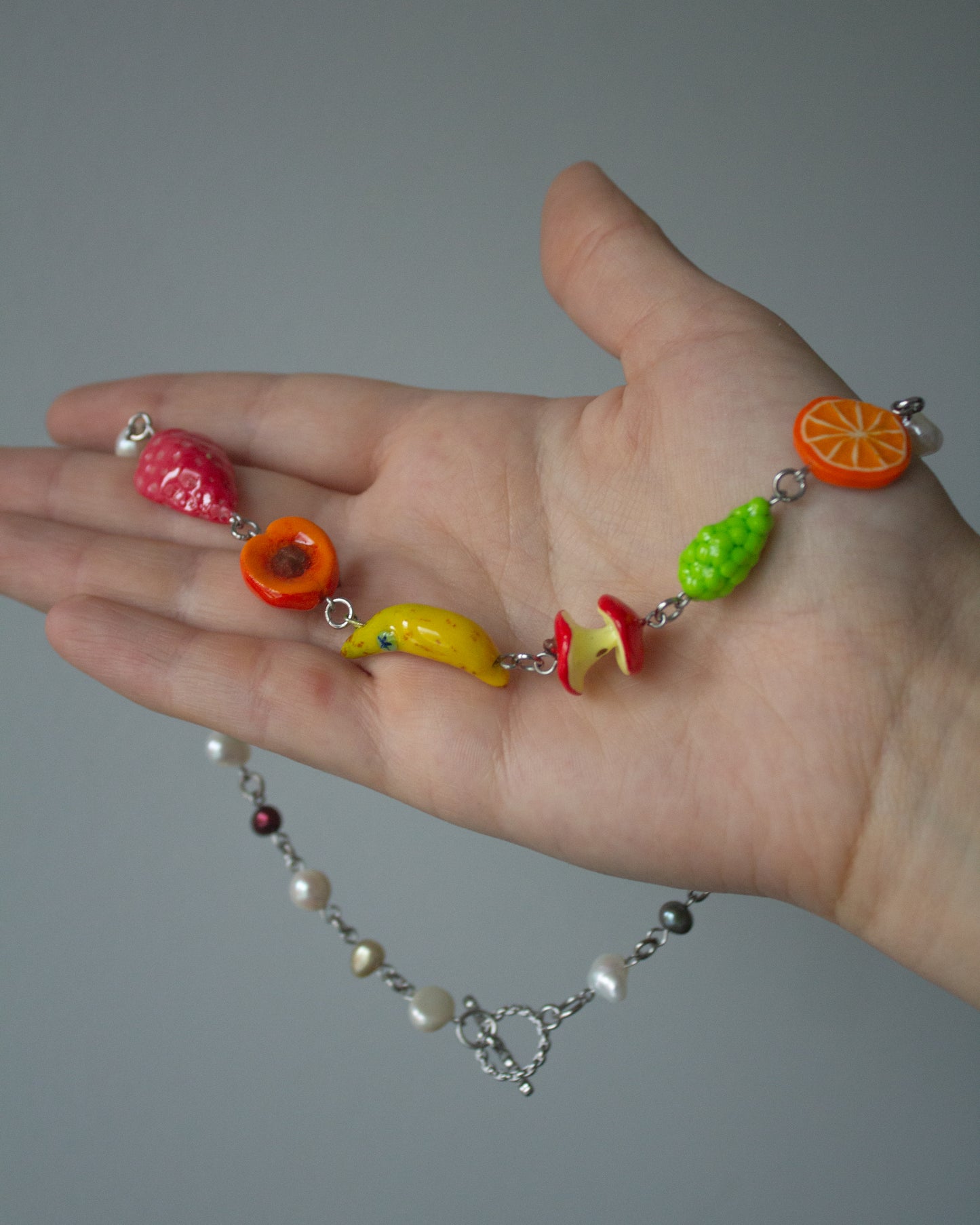 Fruits necklace