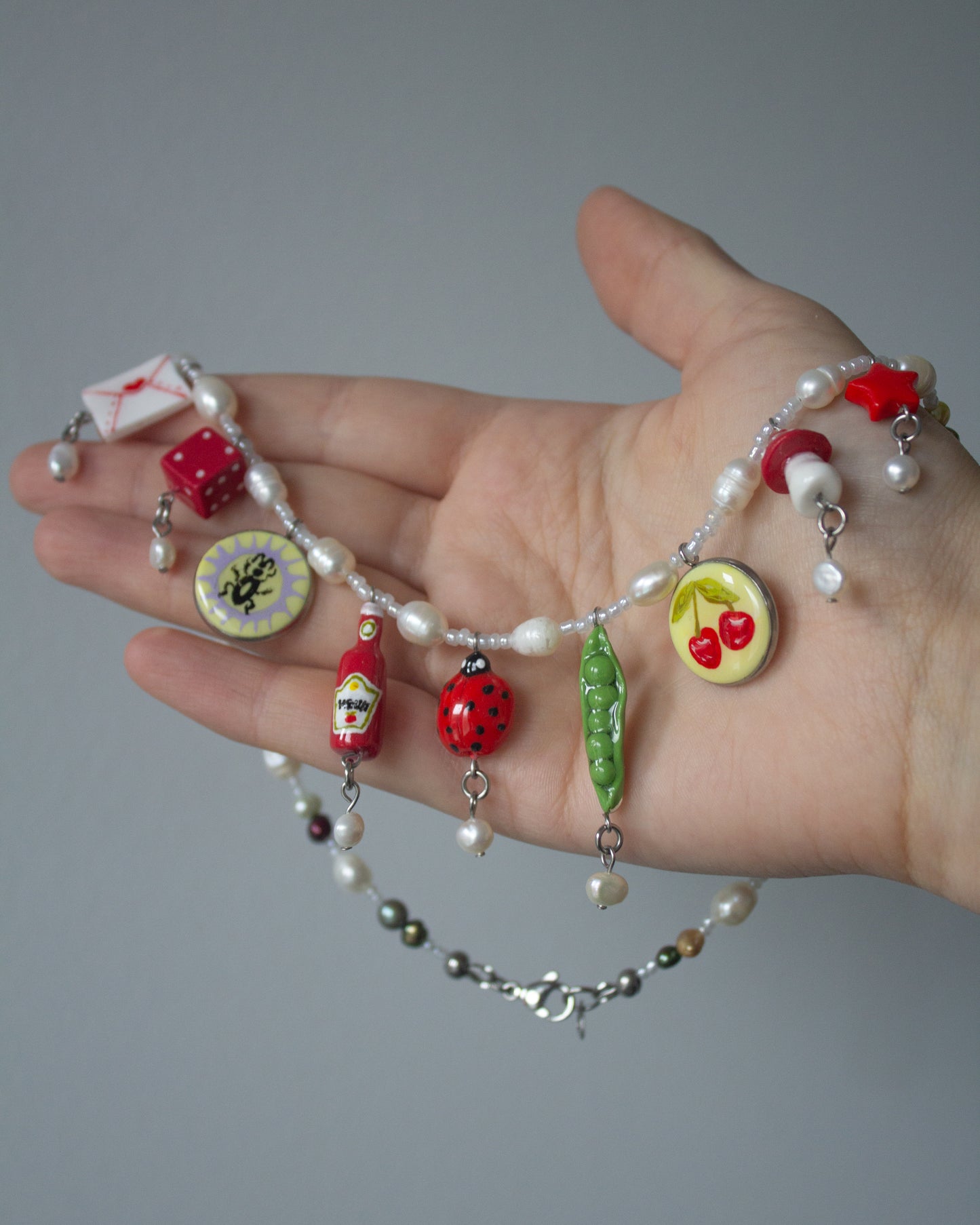 Garden girl necklace