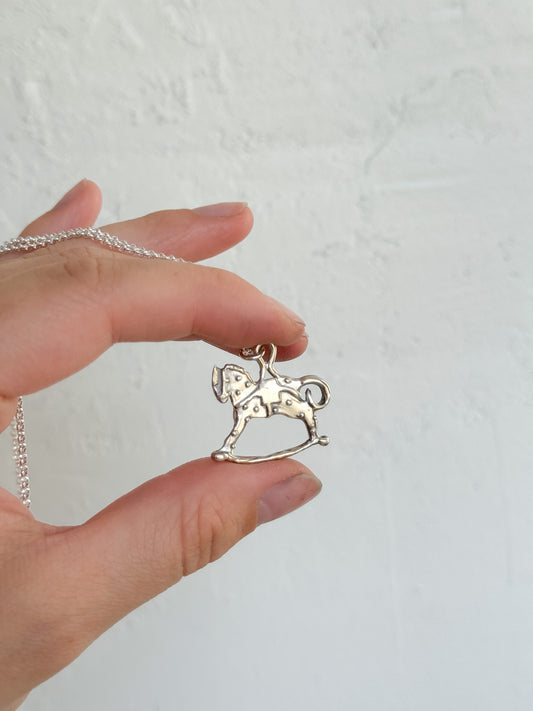 Cheval de bois necklace