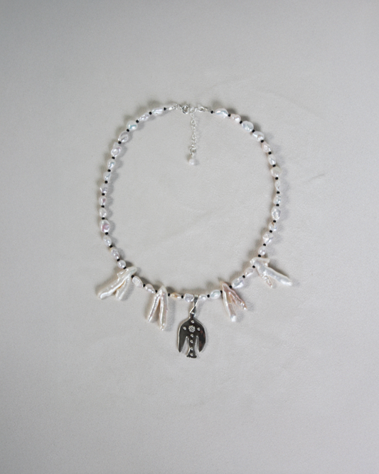 Aurora beaded necklace